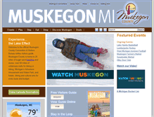 Tablet Screenshot of muskegoncountyparks.com