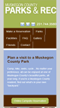 Mobile Screenshot of muskegoncountyparks.org